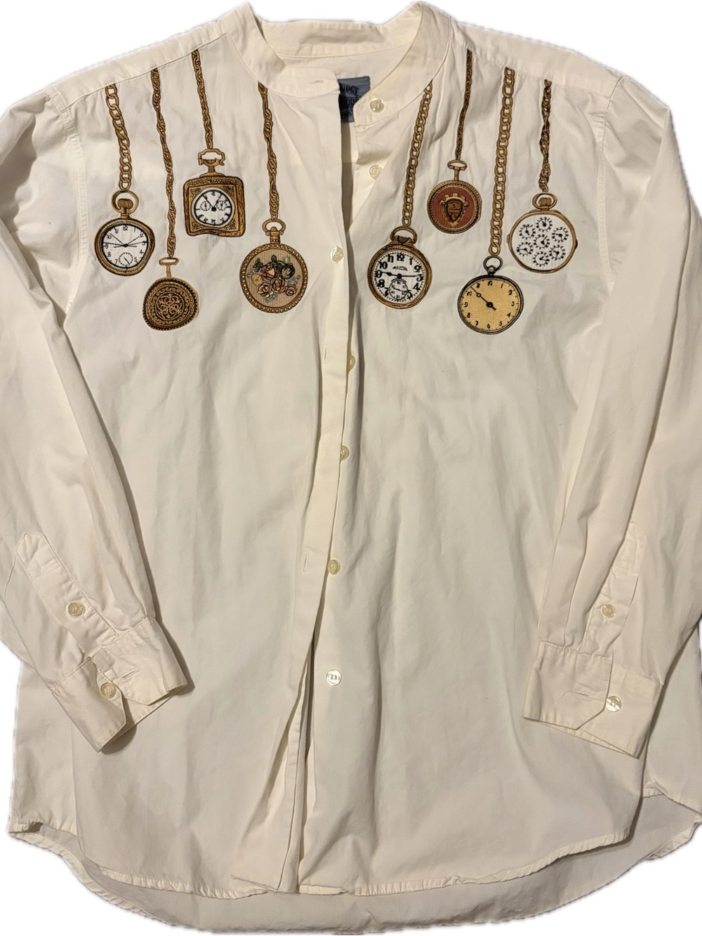 VINTAGE Cambridge Dry Goods Off White Button Up